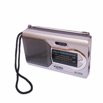 Gambar Universal Slim AM FM Mini Radio World Receiver Stereo Speakers Music Player   intl