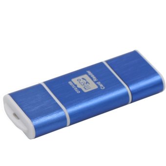 Gambar Universial 2 In 1 Micro USB Moblile OTG + USB2.0 Interface CardReader For Wifi TF SD Cards CR 004(Blue)   intl