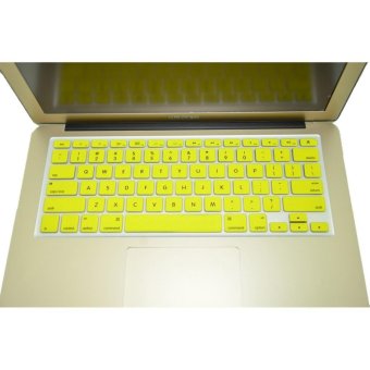 Gambar US type Laptop Silicone Protective Keyboard Cover Skin ProtectionSticker for 13\