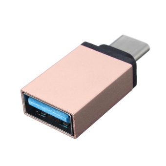 Gambar USB 3.0 Type C OTG Cable Adapter for Macbook Nexus 6p Type C USB C OTG Converter for all type c phone Gold   intl