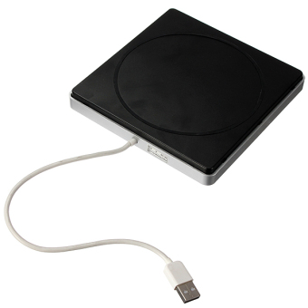 Gambar USB External CD DVD Rom RW Player Burner Drive for MacBook Air Pro iMac Mac Win8   Intl