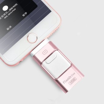 Gambar Usb Flash Drive For iphone 7 6s 6 Plus 5 5S ipad Pendrive OTG 64gbPen drive HD Memory stick   intl