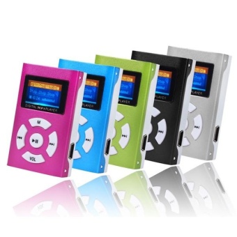 Gambar USB MP3 Player Mini LCD Screen Support 32GB Micro SD TF Card   intl