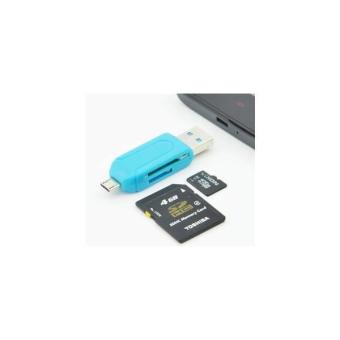 Gambar USB OTG Card Reader OTG TF   SD Flash Memory
