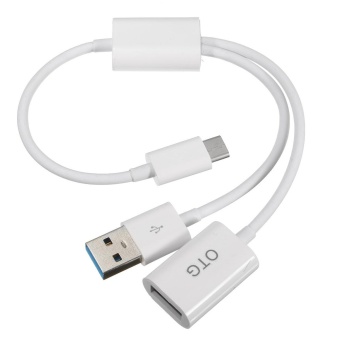 Gambar USB Type C to USB 3.0 Type A Female   Male OTG Data Y CableConnector Adapter   intl