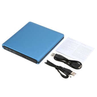 Gambar USB3.0 External SATA Optical Drive Portable DVD RW DVD CD VCD Player Burner Recorder for PC Laptop   intl