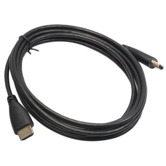 Gambar USTORE 2M HDMI Cable Male to Male Connector Adapter Cable Black   intl