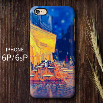 Gambar Van Gogh 6siphone6plus 6Splus Retro Langit Berbintang Lulur Hardcase Casing HP