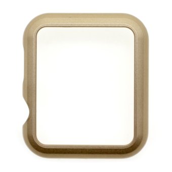 Vanker Ultra Thin Slim Screen Protection Case Cover Skin For AppleWatch IWatch 42mm (Gold) Maret 2019 - 5 Vanker Ultra thin Slim Screen Protection Case Cover Skin For AppleWatch iWatch 42mm (Gold) - 5