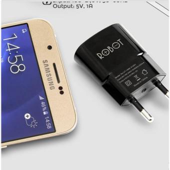Vivan Robot RT-K1 Black Charger Handphone Android  Charger Iphone  Charger Ipad