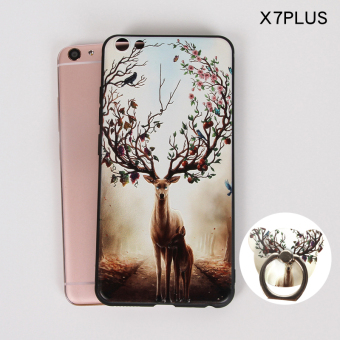 Gambar Vivox7 x7plus y67a kartun silikon semua termasuk merek populer shell ponsel lengan pelindung