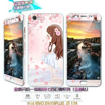 Gambar Vivox9 meliputi layar penuh ponsel pelindung layar pelindung pelindung layar berwarna