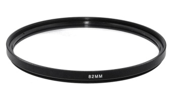 Gambar voovrof Black Universal Aluminum Alloy 82mm UV Protection Filter for Digital SLR Camera   intl