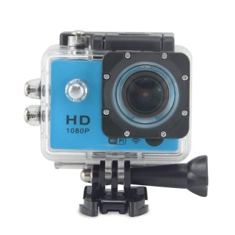 VVGCAM SJ4000 Sports Camera WiFi with remote control 1.5inch LCD HD 1080P Waterproof Action Camera (Blue) - intl  