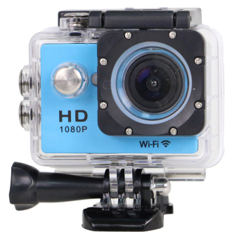 VVGCAM WiFi SJ4000 Sports Action Camera HD 1080P 170 Degree Wide Angle 2.0inch LCD Waterproof Outdoor Camera(Blue)  
