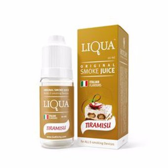 Gambar Wellness Liqua Original Smoke Juice   Italian Flavour PremiumE Liquid Refill 10ml 0% Niccotine Rasa Tiramisu