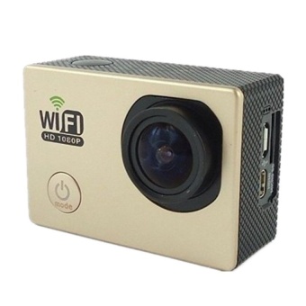 Winliner ACC-B-05 Sports Action Camera DV 170 degree Wide Angle Lens 1080P HD (Gold) - intl  
