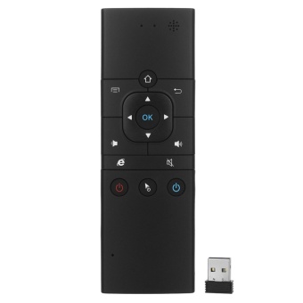 Gambar Wireless 2.4G Keyboard MX3 IR Remote Control Learning Fly Air Mousefor Android TV Box