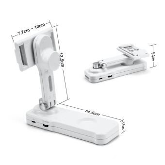 X-CAM Handheld Gimbal Folding Stabilizer Phone Holder withAdjustable angle 2 Axis for mobile Phone Smartphone iPhone, SamsungGalaxy and more - intl