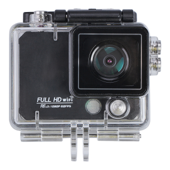 X5 WiFi FHD 2K Waterproof 12MP Camera DV 2 Inches LCD 170 DegreeWide Lens (Black) - intl  