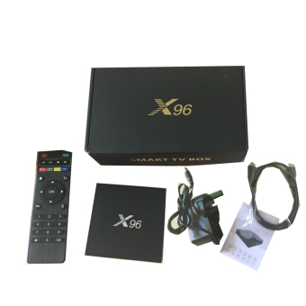 Gambar X96 android 6.0 Kodi 16.1 4k TV box Amlogic S905X A53 2GHz 64bitQuadCore 60fps VP9 H.265 1G 8G set top box with WiFi, HDMI, DLNAStreaming Media Player