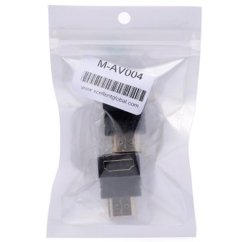 Xcellent Global. 2 Pack Kecepatan Tinggi 90 Derajat Sudut Siku HDMI Laki-laki Ke Perempuan Adaptor Skrup Extender Berlapis Emas M-AV004 - International September 2018 - 3 Xcellent Global. 2 Pack kecepatan tinggi 90 derajat sudut siku HDMI laki-laki ke perempuan adaptor skrup Extender berlapis emas M-AV004 - International - 3