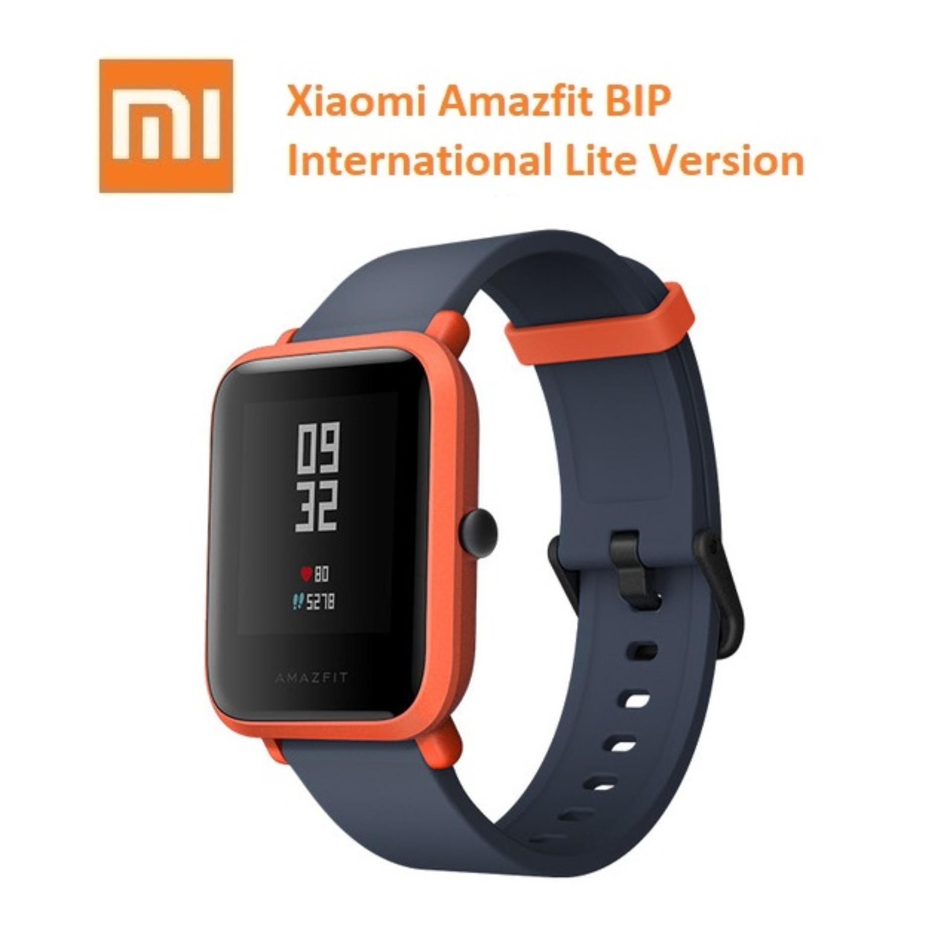 Xiaomi Huami AMAZFIT Bip Lite Version Smart Watch - Versi International Orange