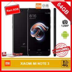 XIAOMI MI NOTE 3 64GB RAM 6GB 12MP - GARANSI 1THN - ORIGINAL 100%