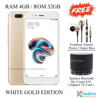 Xiaomi Mi5x - Ram 4GB - Rom 32GB - 4G - Fingerprint - White Gold  