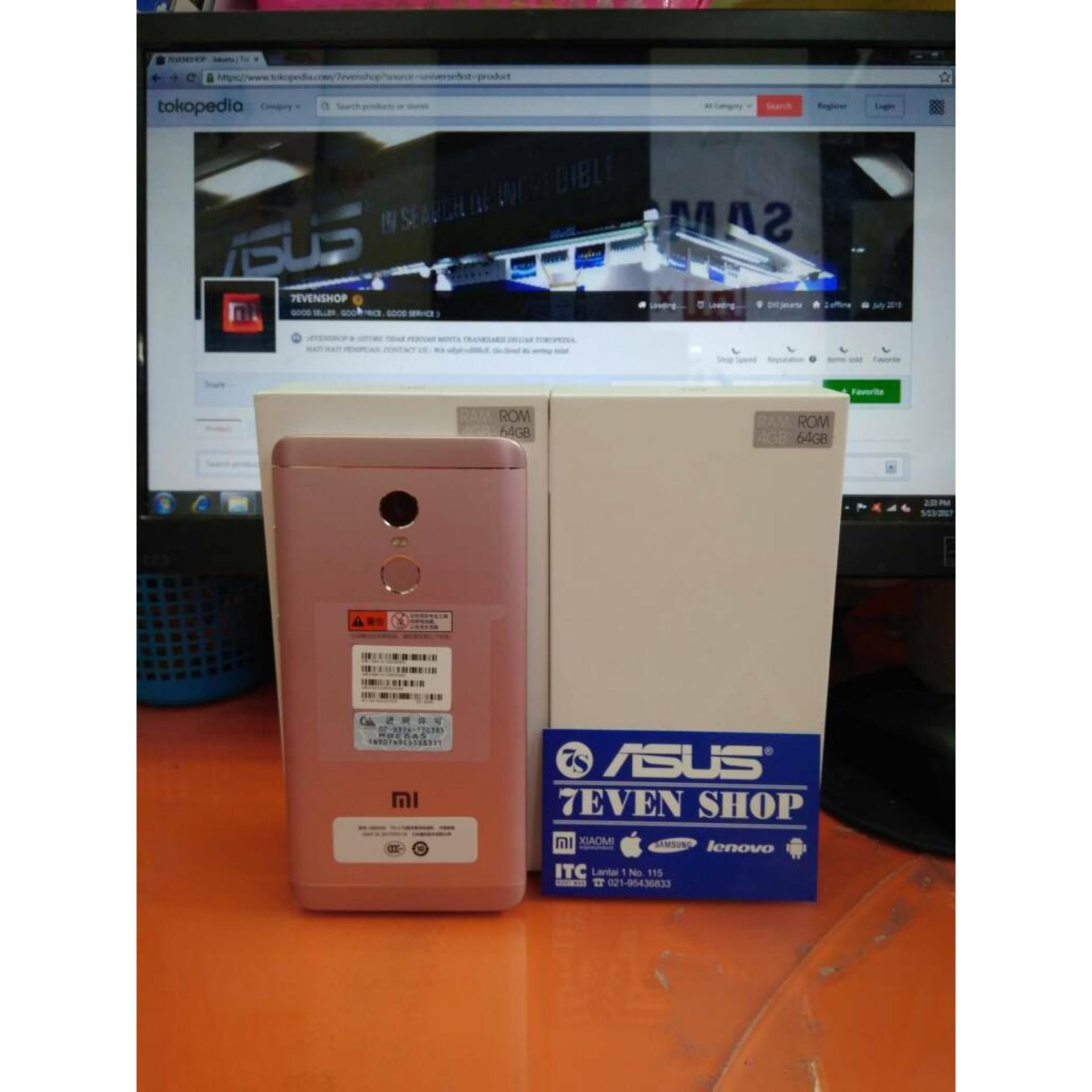 Harga Xiaomi Note 4x Ram 4gb 2017 Xiaomi Redmi Note 4x Rose Ram 4gb Internal 64gb