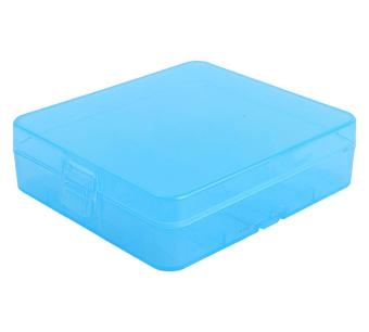 Gambar xiteng Transparent 18650 Battery Case Holder Storage Box(Blue)