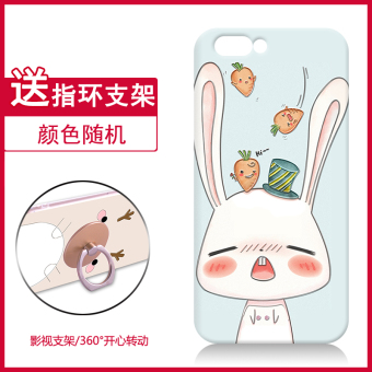 Gambar Yaxiangge Oppor11 Karakter Bungkus Penuh Silikon Lunak Anti Jatuh Casing HP Casing