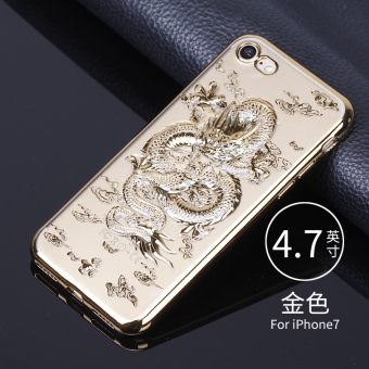 Gambar Yoovei Iphone8plus Elektroplating Anti Jatuh Silikon Lunak Casing Casing HP