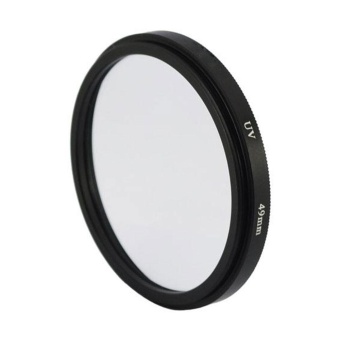 Gambar yukufus Black Universal Aluminum Alloy 49mm UV Protection Filterfor Digital SLR Camera   intl