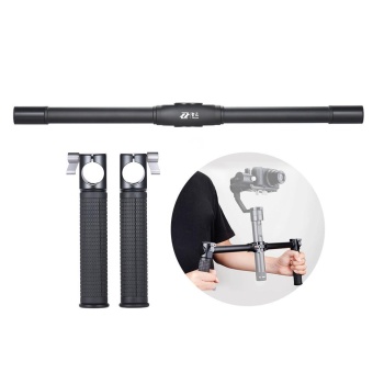 Zhiyun Dual Handheld Grip Bracket Kit Crane Extended Handle for Zhiyun Crane  Crane-M 3 Axis Camera Gimbal Stabilizer - intl