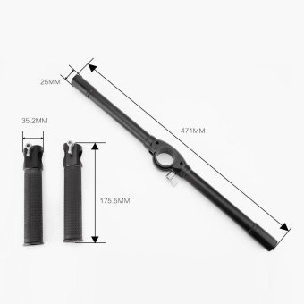 Zhiyun Dual Handheld Grip Bracket Kit Crane Extended Handle for Zhiyun Crane  Crane-M 3 Axis Camera Gimbal Stabilizer Outdoorfree - intl