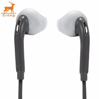 Gambar Zrong New 1PC Double Ear Earphone Phone Headset Headphone with Mic Earbud 3.5mm Jack 4 Colors   intl