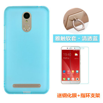 Gambar Zte ba602 a602 4plus silikon penurunan resistensi buram lengan pelindung shell telepon