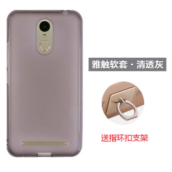 Gambar Zte ba602 a602 4plus silikon penurunan resistensi buram lengan pelindung shell telepon