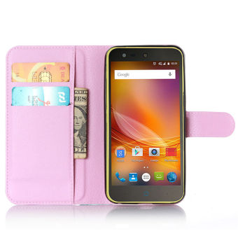 Gambar Zte x5 x5 timbul dompet pelindung lengan telepon shell