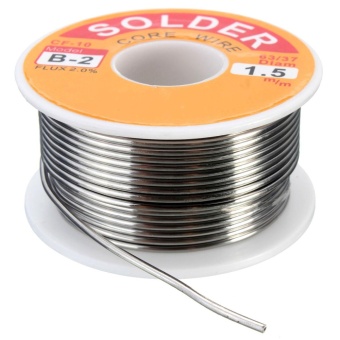 100g 63/37 Tin Lead Rosin Core 0.5-2mm 2% Flux Reel Welding Line Solder Wire 1.5mm - Intl Mei 2019 - 3 100g 63/37 Tin Lead Rosin Core 0.5-2mm 2% Flux Reel Welding Line Solder Wire 1.5mm - intl - 3