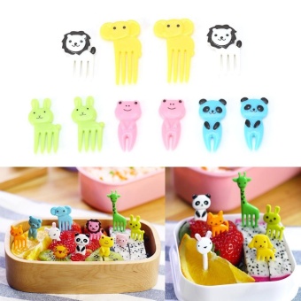 10Pcs/set Cute Eco-friendly Plastic Mini Food Fruit Serving ForkKitchen Party Decorations #2 - Intl April 2018 - 2 10Pcs/set Cute Eco-friendly Plastic Mini Food Fruit Serving ForkKitchen Party Decorations #2 - intl - 2
