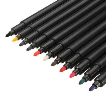 11 Colors Non-toxic Crayon Pastels Drawing Pens DIY Clothes Shoes Florescent Sky Blue - Intl November 2018 - 4 11 Colors Non-toxic Crayon Pastels Drawing Pens DIY Clothes Shoes Florescent Sky Blue - intl - 4
