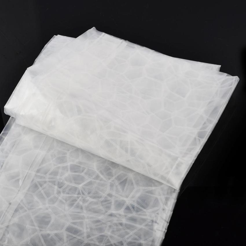 ... 3D Water kubus PEVA bening lebih tebal tahan air tirai mandi 12 C berbentuk kait plastik