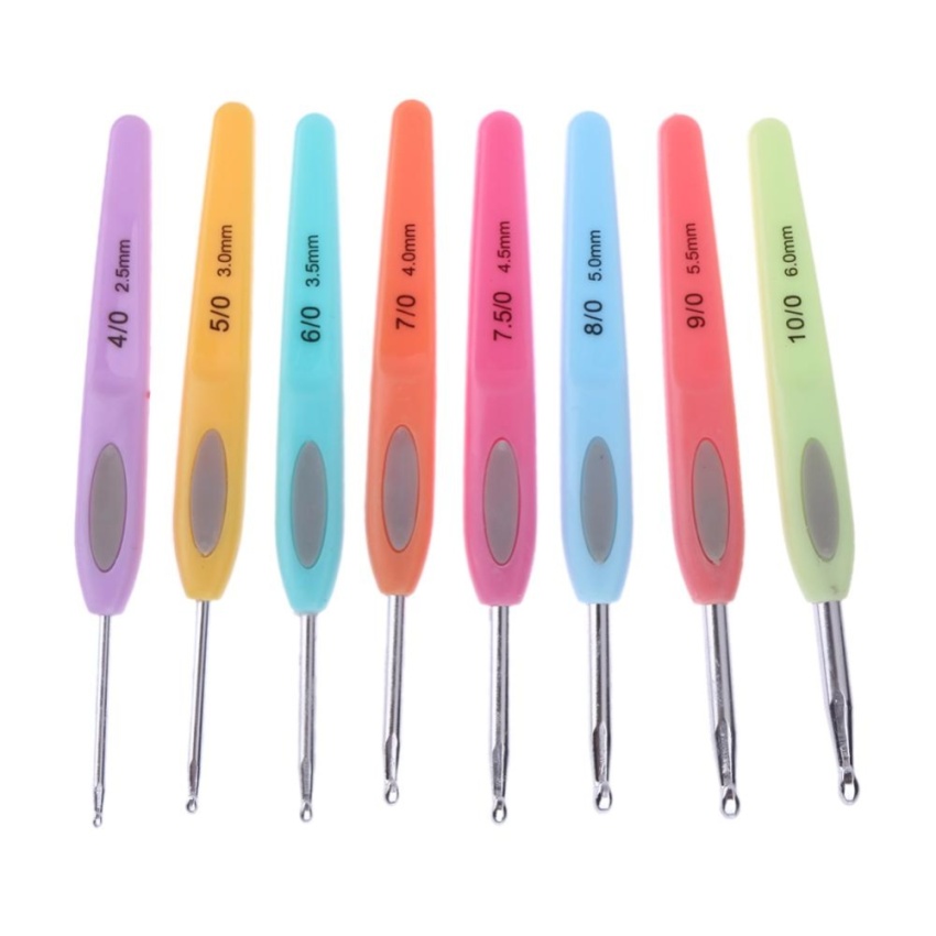 Aluminium Dan Baja Renda Kait 22 Buah Dalam 1 Set International Source · 12 Pcs Crocheted