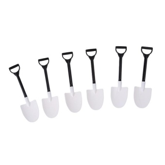 Ai Home 50Pcs Plastic Disposable Mini Shovel Spoon Potted Cake Ice Cream Garden Part (White) - Intl Pebruari 2019 - 3 Ai Home 50Pcs Plastic Disposable Mini Shovel Spoon Potted Cake Ice Cream Garden Part (White) - intl - 3