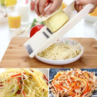 Alat Potong Sayur Manual 6 In 1 Parut Kentang Sisik Ikan SpiralDapur Desember 2018 - 2 Alat Potong Sayur Manual 6 In 1 Parut Kentang Sisik Ikan SpiralDapur - 2