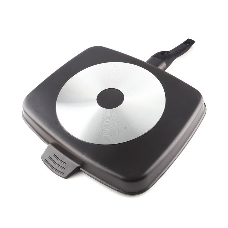 Aluminum Alloy Fryer Pan Grill Fry Oven Skillet Household Cooking Tools - intl