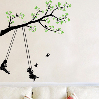 Amart Dekor Rumah Stiker Dinding Poster Swing Untuk Kamar Anak - Internasional Desember 2018 - 2 Amart dekor rumah stiker dinding poster swing untuk kamar anak - Internasional - 2