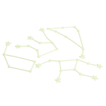Amart Wall Sticker Fluorescent Plastic Home Decorate Wall Art Glow In The Dark(Zodiac) - Intl Desember 2018 - 4 Amart Wall Sticker Fluorescent Plastic Home Decorate Wall Art Glow in the Dark(Zodiac) - intl - 4